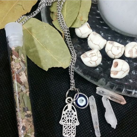 - Protection evil eye 7 day candle & necklac… - Picture 8 of 10